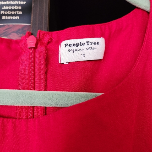 Holiday People Tree Organic Cotton Dress size UK 12 US 6 - Picture 3 of 6
